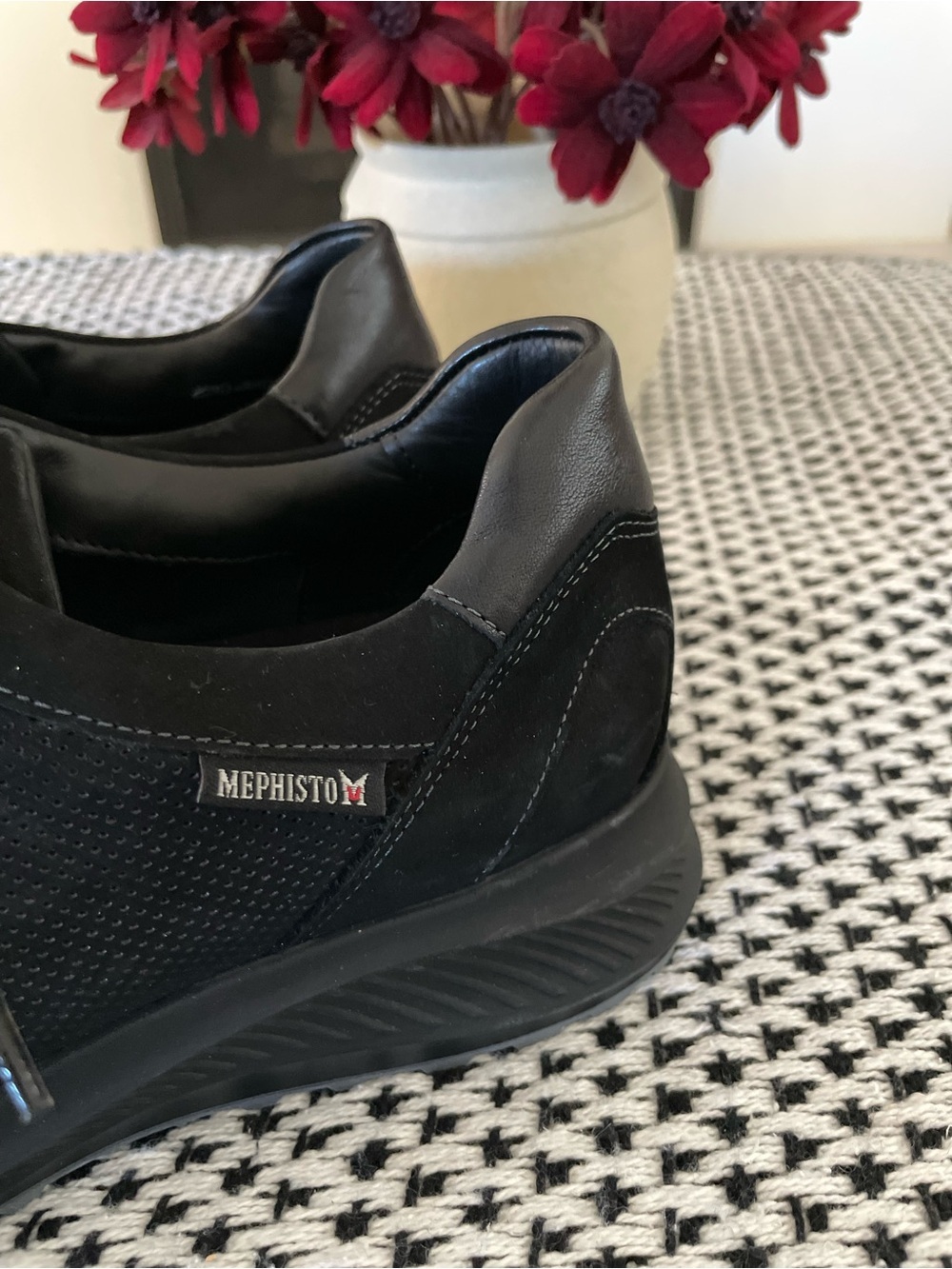 Mephisto Kelia 900 Black Suede Casual Shoes Sneakers Comfort Size 9‎ - Picture 3 of 9